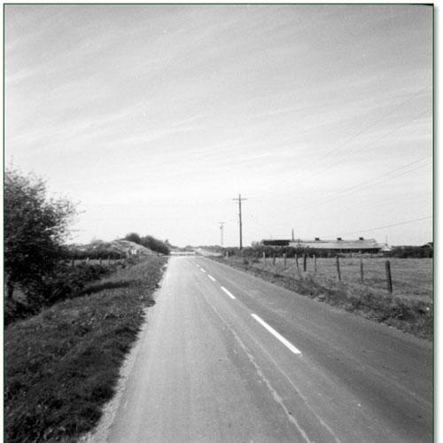 Ferguson Road with MAH Fong barn at horizon