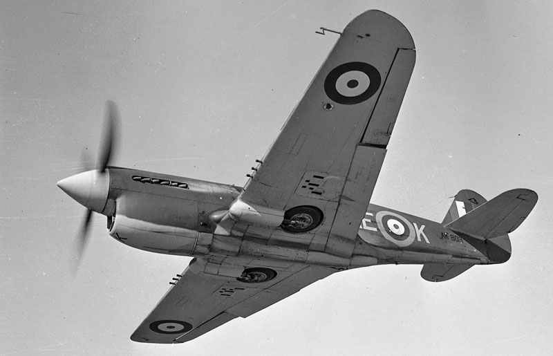 RCAF Kittyhawk plane