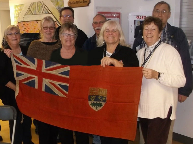 group photo of Sea Island Heritage Society board at AGM 2015