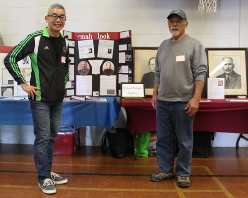 Stuart MAH and Harold BABA, descendants of Chinese and Japanese Sea Islanders 2025