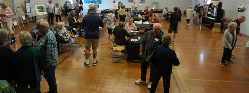 Sea Islanders mingling at 4th Sea Island celebration 2025